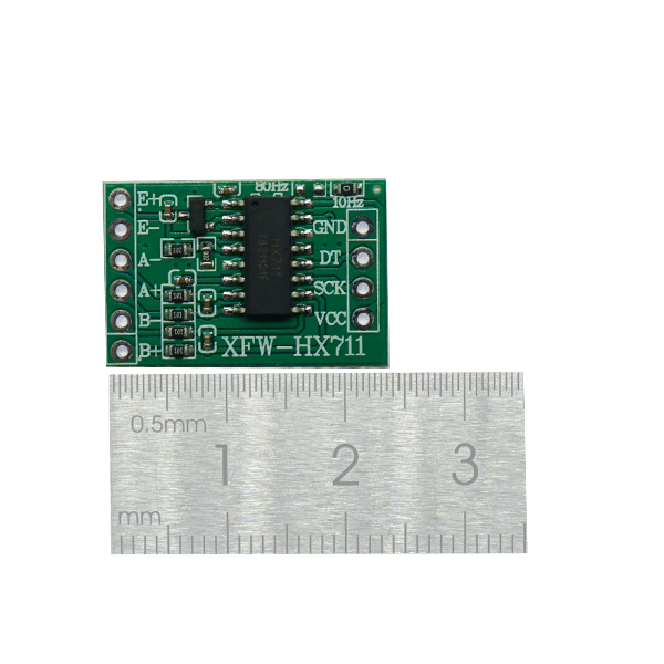 迷你型 HX711模块/称重传感器专用AD模块/单片机  [TX02-001]
