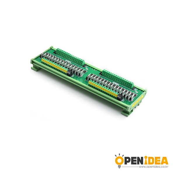 IO卡单片机PLC直流放大板PNP转NPN光耦隔离固态继电器晶体管输出-12V/32路/输出低电平NPN[CP011-041]