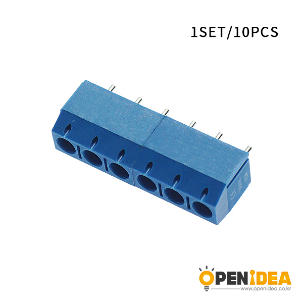 KF301-6P位接线端子PCB端子5.08MM接线柱可拼接大电流插件 [CE006-005]