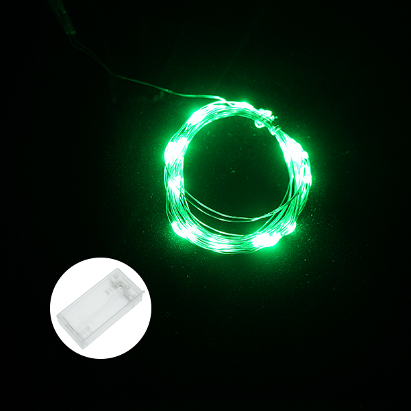2米20灯-5号电池【2节】款[配电池]LED灯带规格：其它发光颜色：绿[FB001-003]