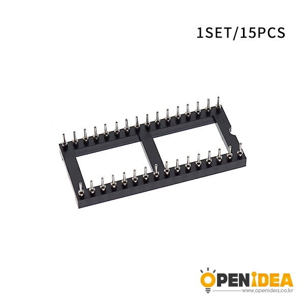IC插座集成块直插DIP单片机芯片圆孔底座子圆孔32P [CC001-021]