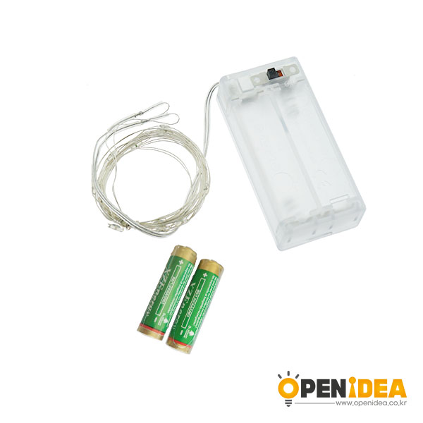 2米20灯-5号电池【2节】款[配电池]LED灯带规格：其它发光颜色：绿[FB001-003]