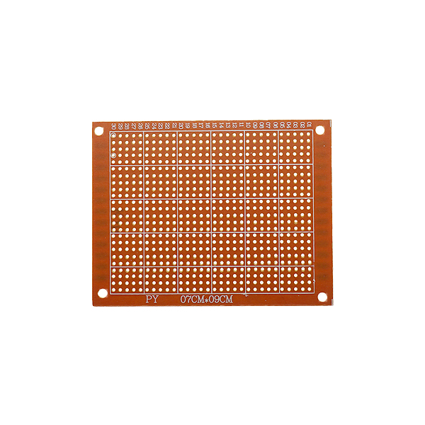 7*9CM电木HB胶板 1.2厚万能板 万用电路实验板 洞洞多孔板 [PA010-002]