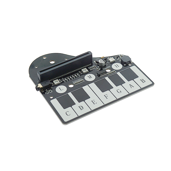 MICROBIT钢琴扩展板 micro:bit开发板音乐拓展板 RGB彩灯蜂鸣器 [TZ07-003]