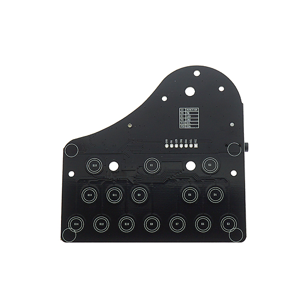 MICROBIT钢琴扩展板 micro:bit开发板音乐拓展板 RGB彩灯蜂鸣器 [TZ07-003]