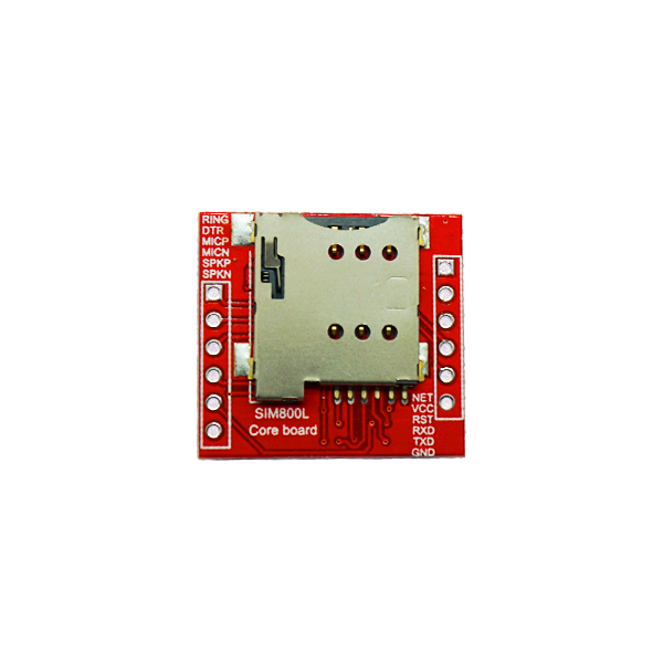 SIM800L GPRS 转接板 GSM 模块 microSIM卡 小体积 Core board（主板+弹簧天线） [TF33-001]