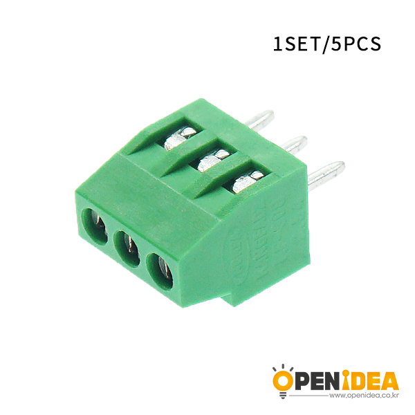 DG308接线端子 2.54mm间距 螺钉式PCB接线端子3P接插件 [CE023-002]
